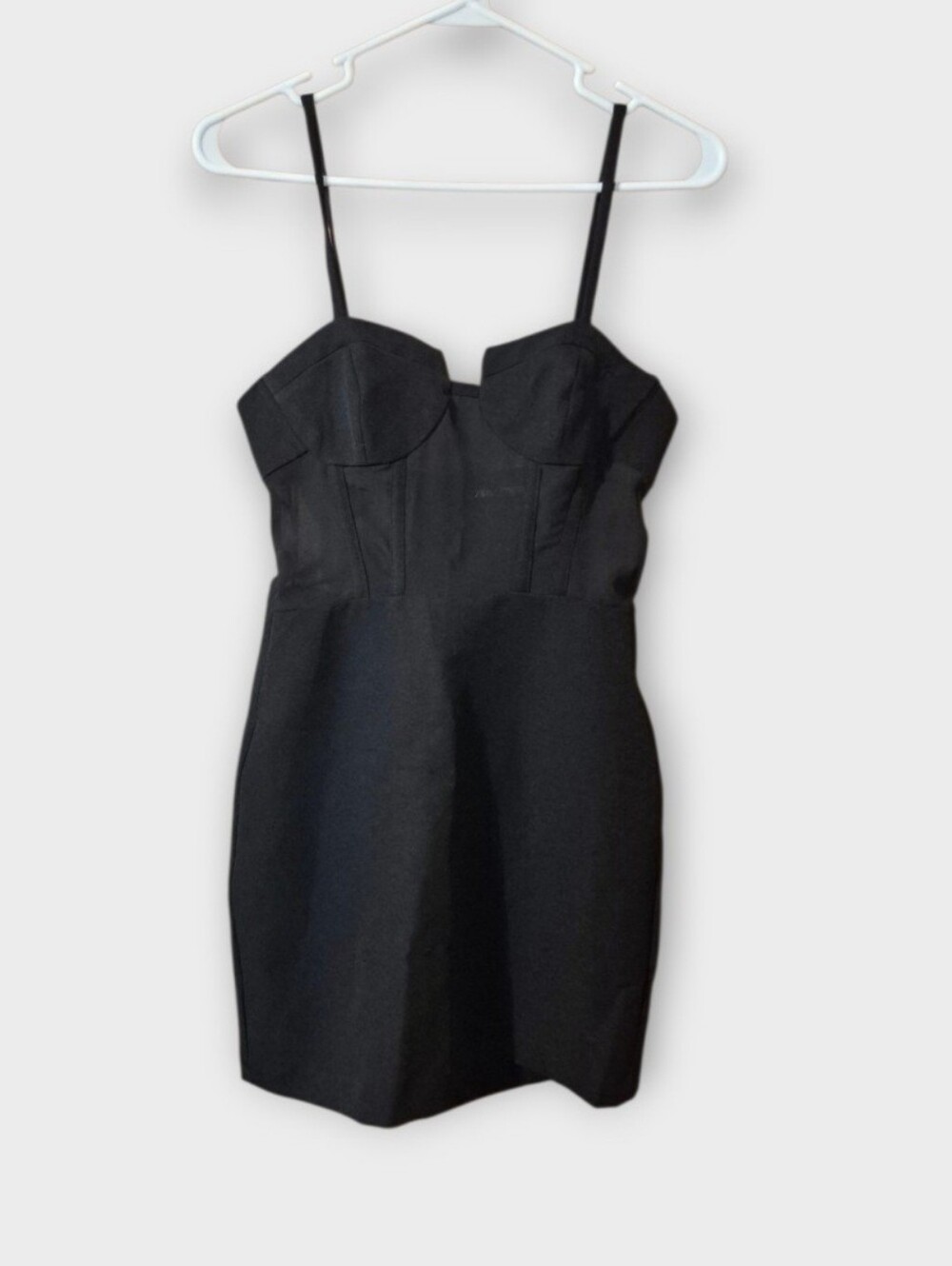 Zara BL. Combination Corset Strappy Spaghetti Strap Goth Inspired Mini Dress NWT